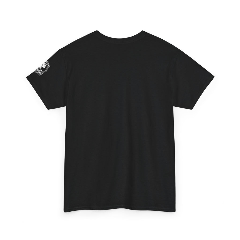 Parental Advisory Graphic Tee — 'NOIR Dynasty' Red Streetwear T-Shirt