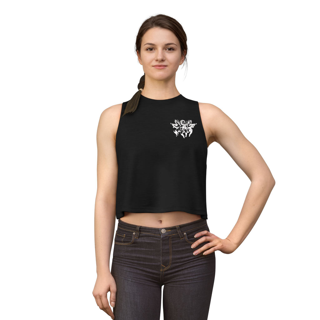 Noir Dynasty "The Saints" Female Crop Top
