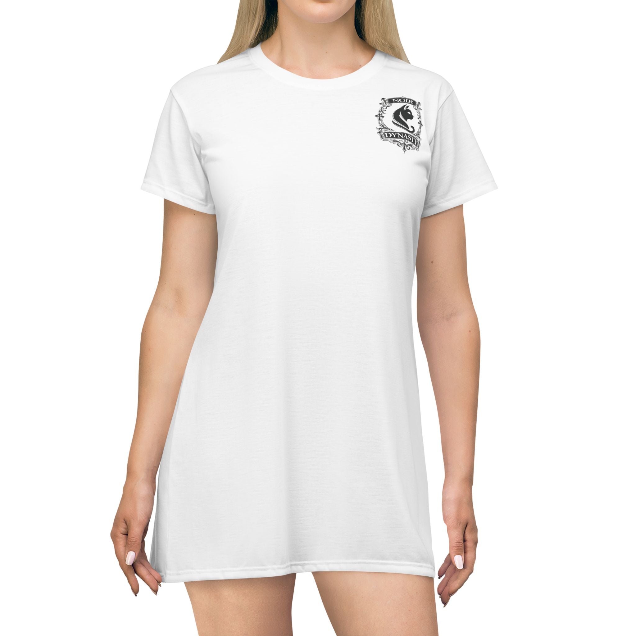 Noir Dynasty Women’s T‑Shirt Dress