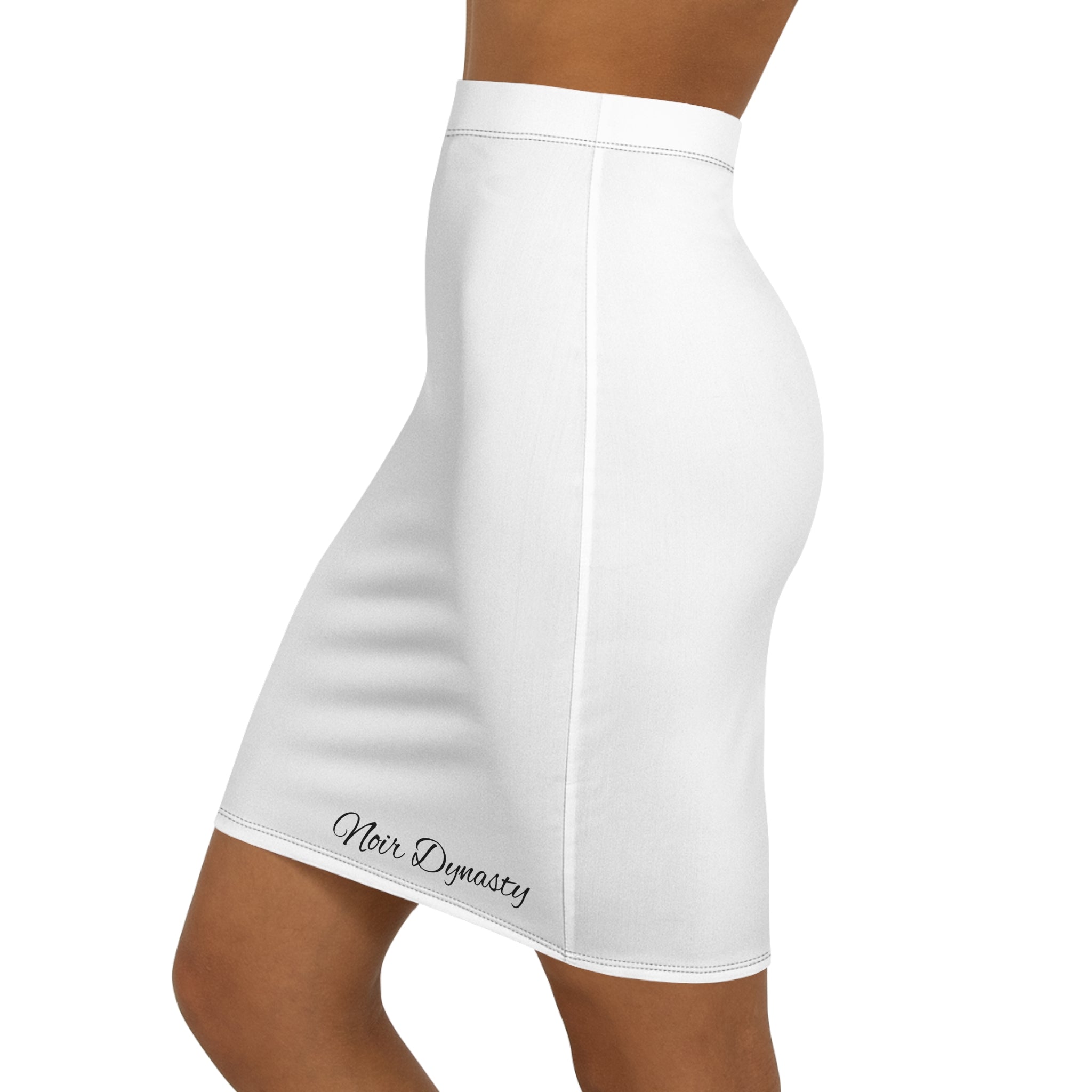 Noir Dynasty Women's Pencil Skirt