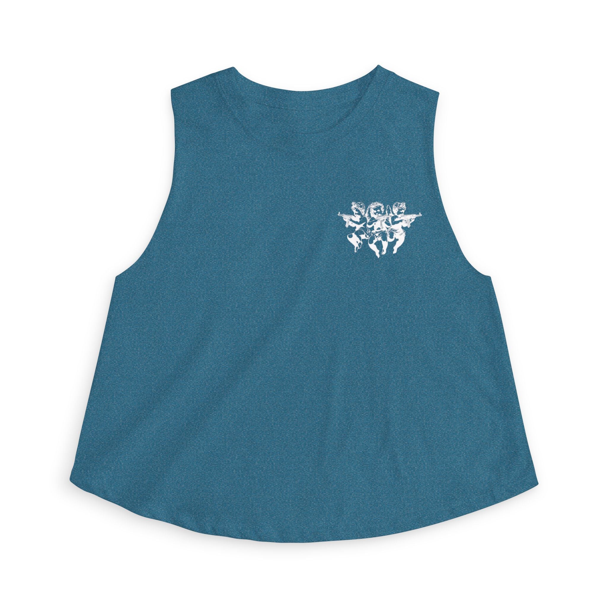 Noir Dynasty "The Saints" Female Crop Top