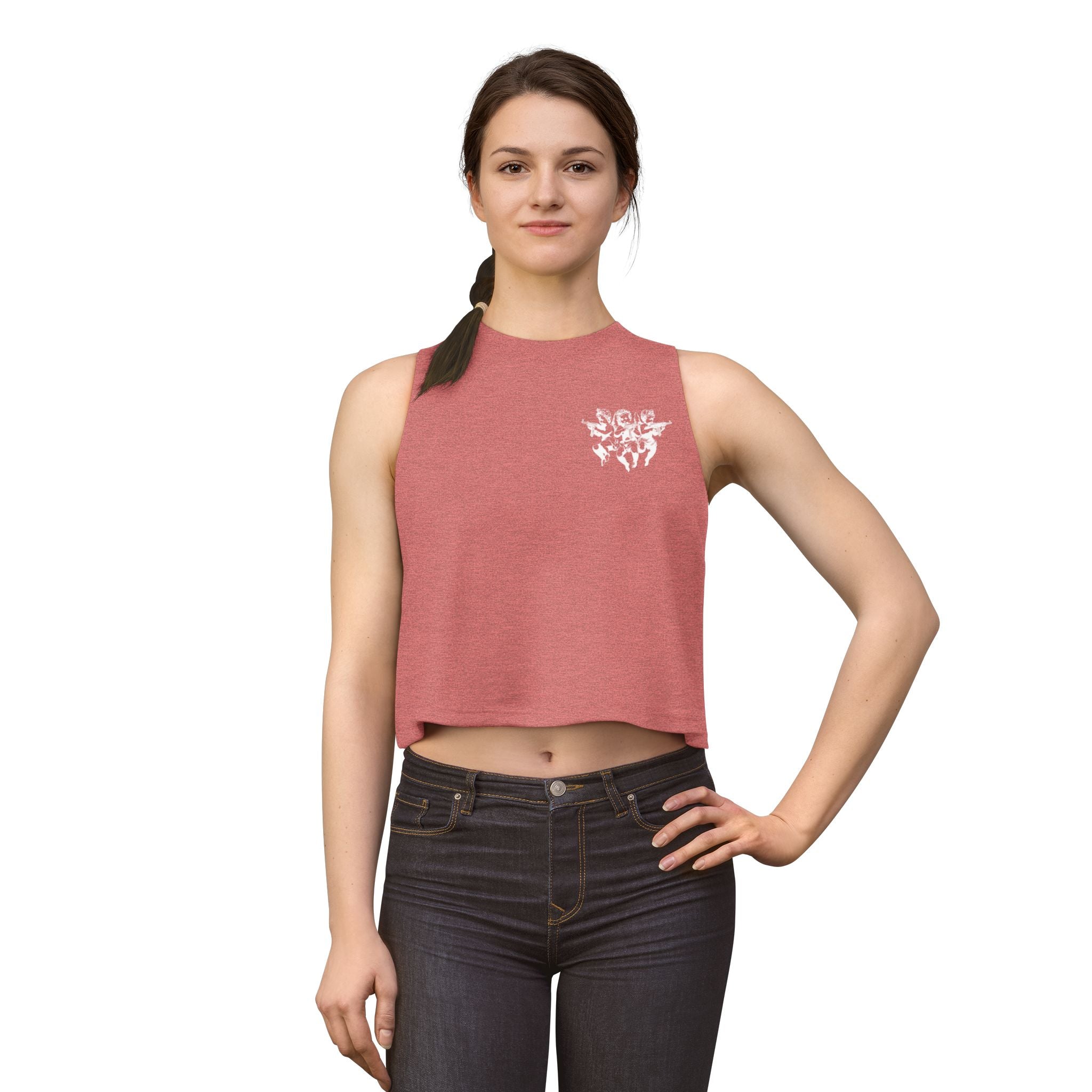 Noir Dynasty "The Saints" Female Crop Top