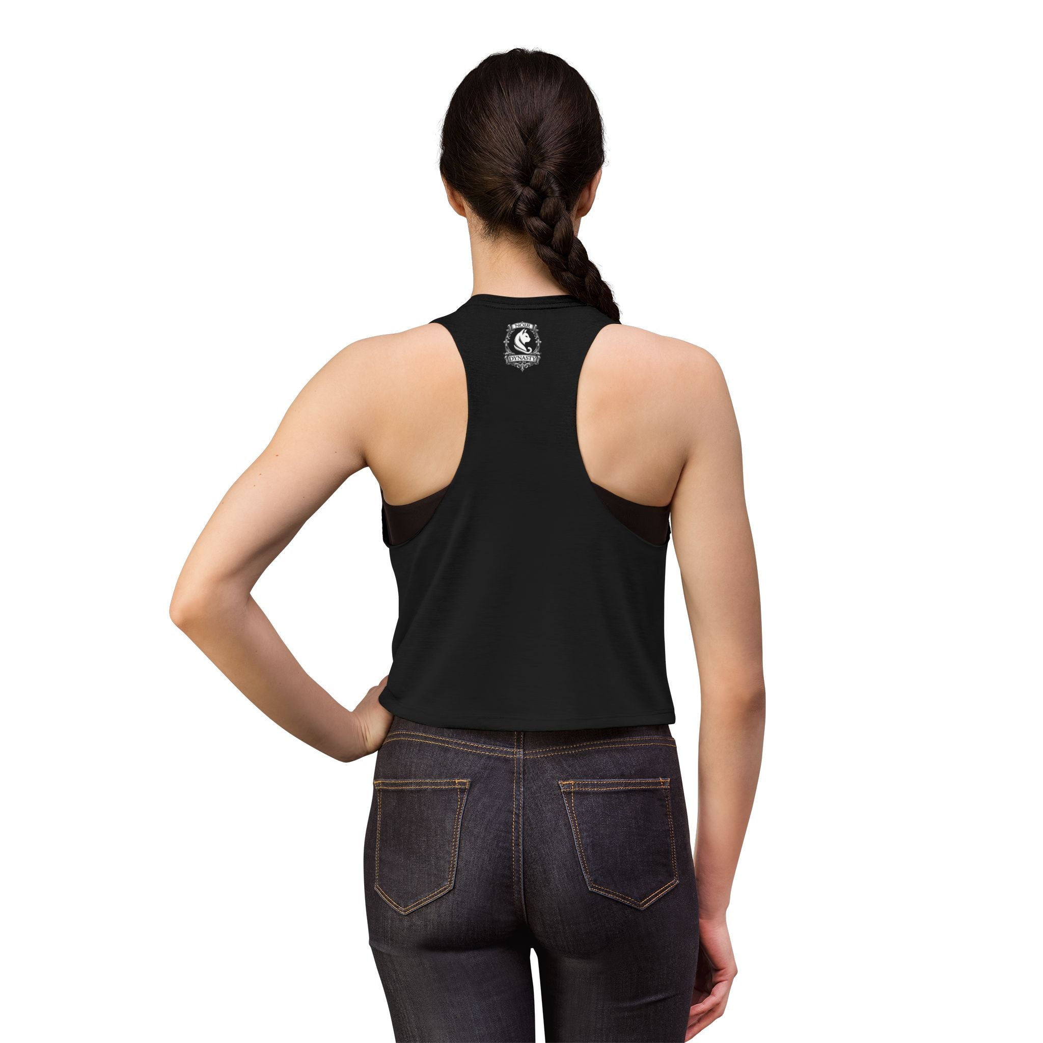 Noir Dynasty "The Saints" Female Crop Top